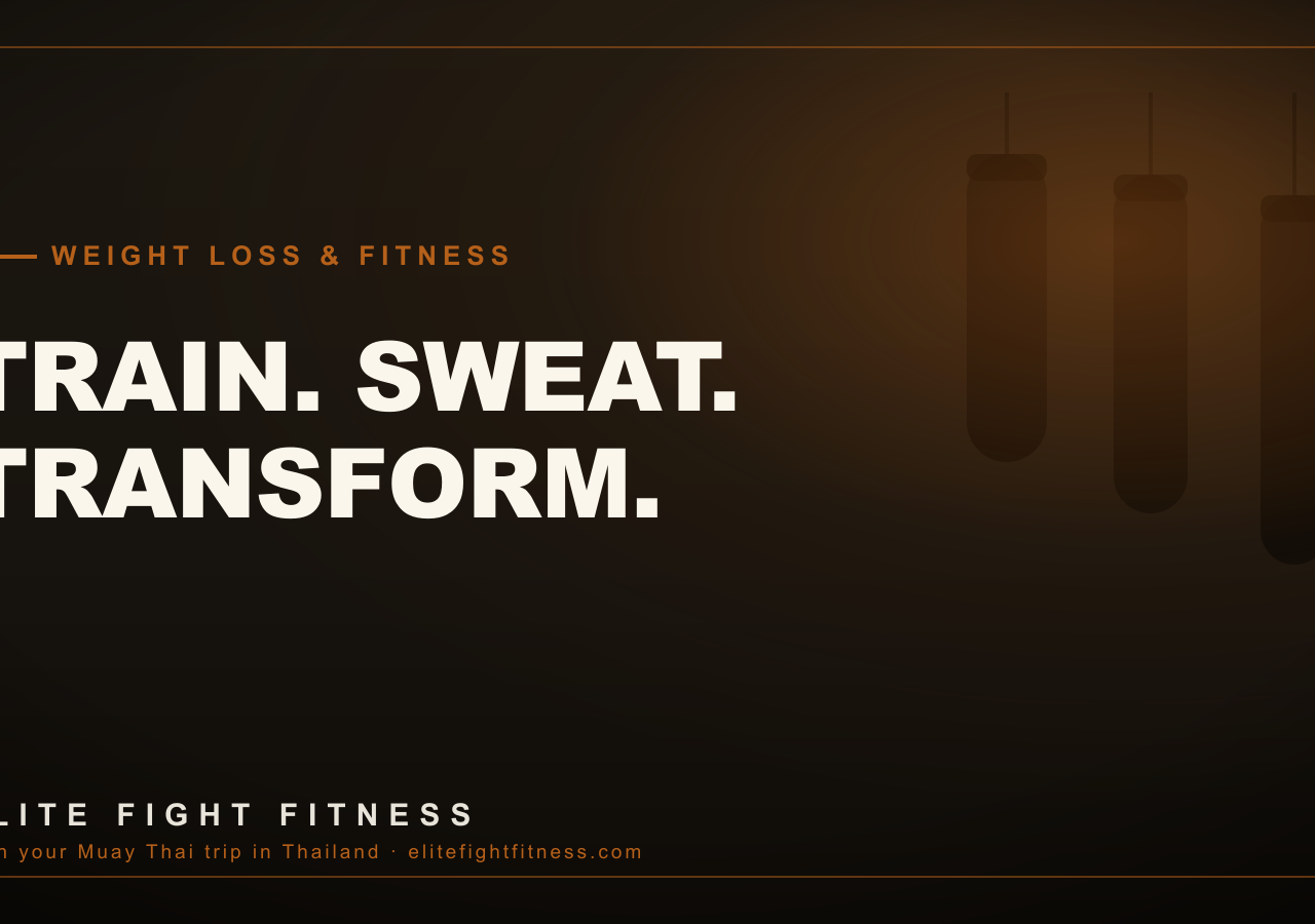 Muay Thai for Weight Loss & Fitness in Thailand: An Honest Guide